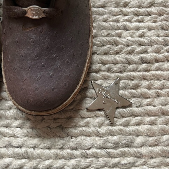 Nike Air Force 1 Supreme Ostrich 2005 Baroque Brown (DS/NIB) Size 9 Collectible - Picture 3 of 11